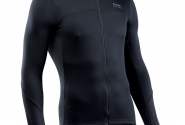 Вело джерси Northwave Force 2 Jersey дл рукав утепленная мужская, черная ( и желто-черная)