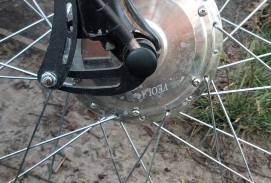 Підсилювач  дропаутів для мотор-колес 350-500W товщ. 5,5мм під ось 10х12мм